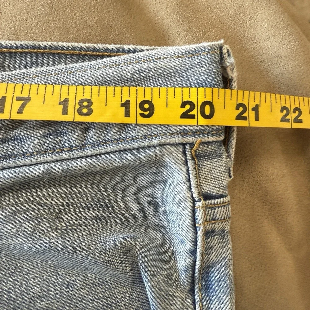 Levi's 550 Jeans Mens 42x30 Fits‎ 41x29 Blue Denim Relaxed Straight Leg Red Tab